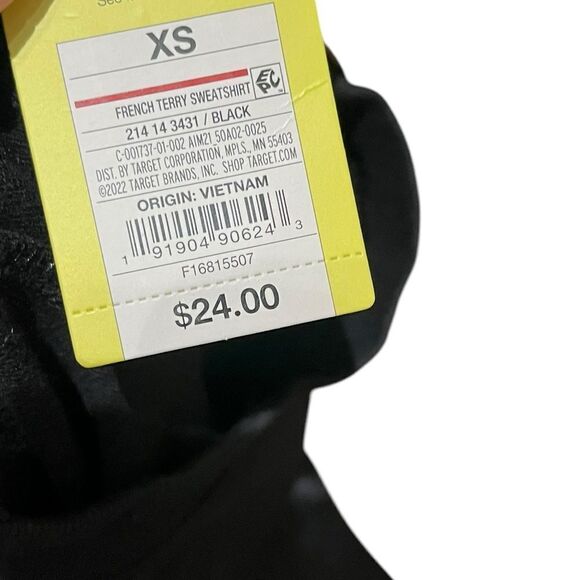 All In Motion Women’s French Terry Crew Neck Sweatshirt, Size XS, NWT - Picture 6 of 9